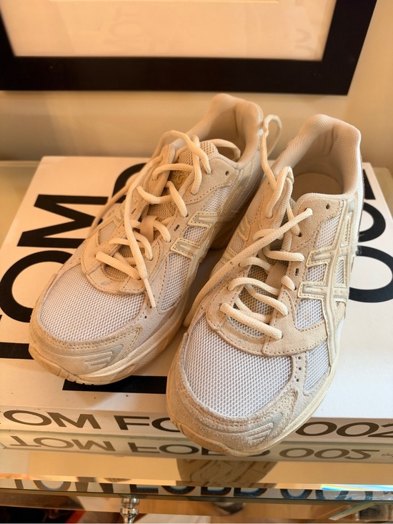 Asics Shoes - ASICS women’s gel 1130 Beige Mesh & Suede Sneakers